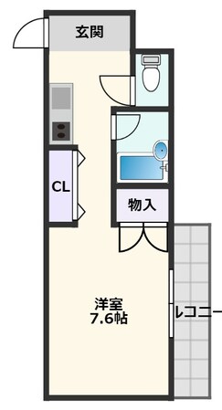 イオテラスNAKAMURAの物件間取画像